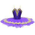 Phoenix Women Costume Ballet Pancake Tutu Dresses Ballet Dance Stage Performance Wear Stage & Dancerwear for Ballet Adults Pink