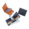 Leather Card Holder Wallet Large Capacity Genuine Leather RFID Wallet Credit Card Holder for Men