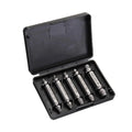 Simei No.78009 Industrial DIY Grade Chrome Plated 2-12mm Broken Bolt Extractor Set 5-Piece Plastic Box 3-Year Warranty OEM/ODM