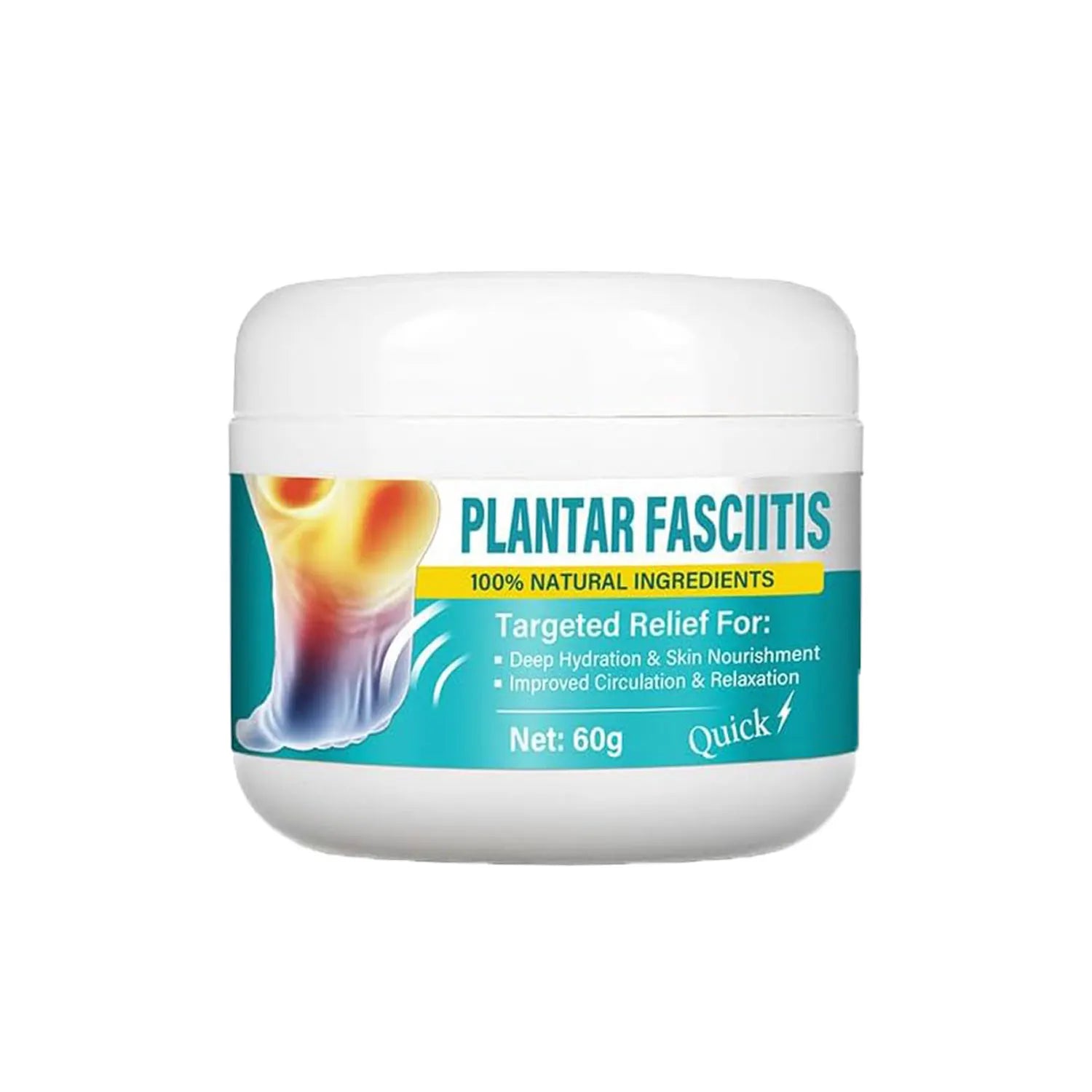 Plantar Fasciitis Cream Plantar Fasciitis Heel Relief Cream for Plantar Fasciitis Effective Soothe Natural Gentle Formula