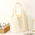 New Custom Sublimated Canvas Bag Female Shoulder Bag College Students to Work Portable Vest Canvas Bag