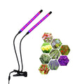 Dual-Head Aluminum LED Grow Light for Hydroponics Vertical Farming Horticulture Indoor Plant Lamps COB Chips Bloom Application