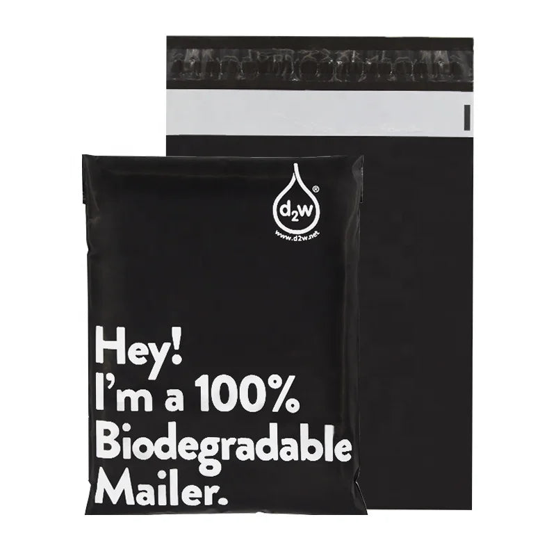 D2W Poly Mailer Bag Shipping Envelope Waterproof Clothing Packaging Compostable Mailing Courier Bag