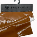 Sustainable Shiny PU Mirror Leather Fabric Eco-Friendly and Stretchy for Dress and Skirts DMF Free