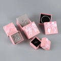 Tongxing Custom Eco-Friendly Cardboard Jewelry Box Sustainable Paper Packaging Ribbon Logo Print Customizable for Your Unique