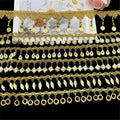 1 Yard Sequins Trim Tassel Fringe Latin Dance Ribbon Belt Chain Clothing DIY Craft Accessories