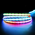 DC5V 2M Addressable RGBIC Smart Strip With LED Controller Remote Control Set for Arcade Recreation Room Decor USB TV Backlight