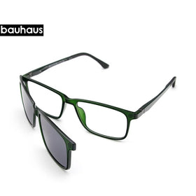 X3195 New Great Quality 1 in 1 Optical Frame with Clip on Driving Polarized Sunglasses