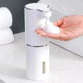 300ML Touchless Rechargeable Foaming Soap Dispenser Automatic Foam Bathroom Soap Dispenser