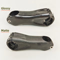 Carbon Fiber Bicycle Stem MTB/Road Bicycle Track Ultra Light Carbon Stem 10 Degrees 31.8 80-120mm 36-45mm Stack Height