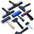 4 Different Sizes Extension Printing Plate Rubber Brayer Roller Small Handmade D-i-y Pottery Clay Tool