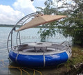 Customized Color Modern Amusement Park Rides Adult and Kids Entertainment Party BBQ Donut Boats for Sale Foot Water Pedal Boat MegaBDM