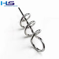 Hengsheng Stainless Steel 304 Soft Bait Twist Lock Hook Bottom Crank Hook Luyaa Snap Stock for Fishing Spring