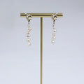 Wholesale Sample Design 5-6mm White Baroque Pearl Earring for Women Earrings