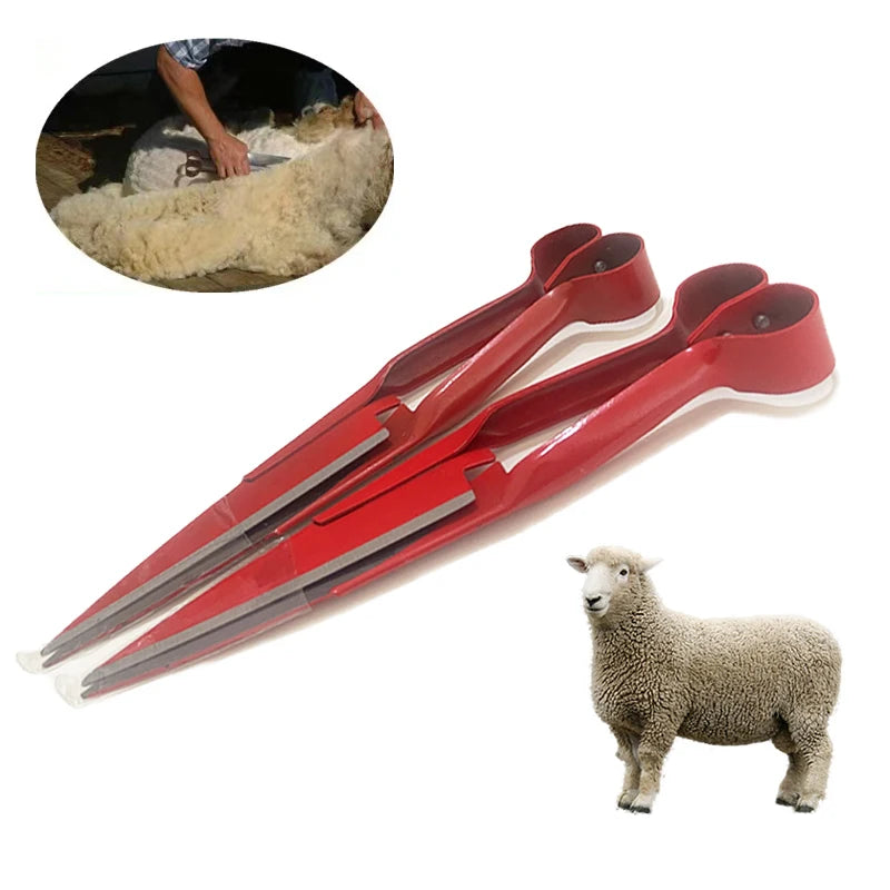 Farming Steel Handle Scissors Cutters Manual Alpaca Wool Cashmere Sheep Goat Lamb Wool Clippers