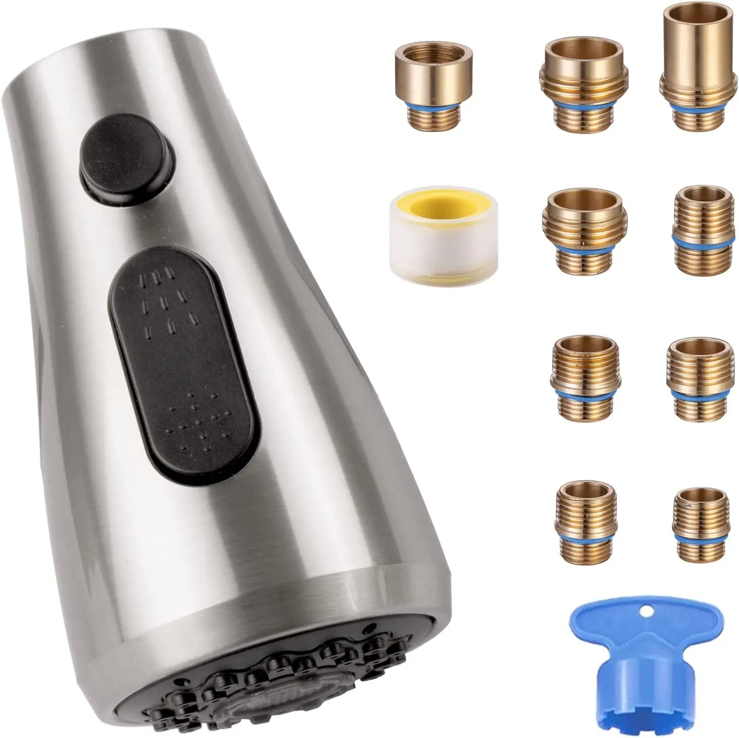 Modern Kitchen Faucet Pull Down Sprayer Head 360 Degree Rotate Aerator Hongdec Factory Price