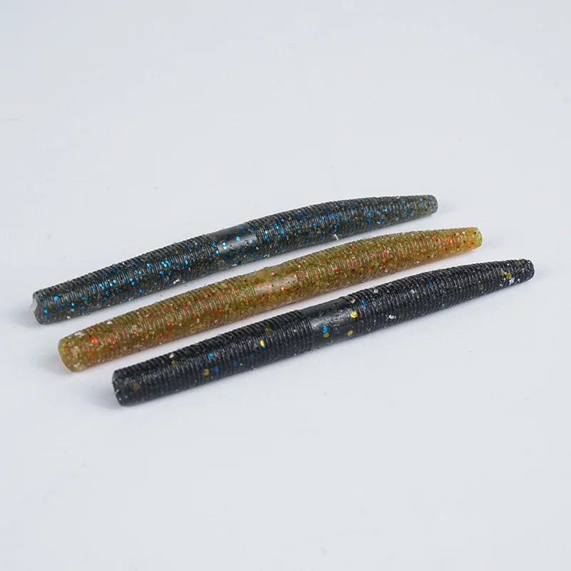 Selco SSenko Stick Bait Soft Lure Bass Fishing Sinking Worm Bait for Redfish and Pike