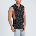 Men's Gym Tank Tops Muscle Sleeveless T Shirt Male Bodybuilding Fitness Clothing Summer Athletic Vest Cotton OEM Customized Logo