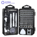 117-in-1 Professional Magnetic Electronics Repair Tool Set DIY Grade Screwdriver Bits Kit with Plastic Handle OEM Customizable