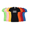 Custom 100% Cotton Tshirt  Printing Logo Unisex Short Sleeve Soft Womens T Shirt for Lady