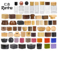 Wholesale Luxury Custom Empty Scent Room Perfume Glass Diffuser Aromatherapy Bottle Bamboo Cap for Air Fragrance Freshening