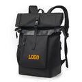Custom Anti-theft Laptop Rollitop Backpack Waterproof Student School Bag Men's Casual Travel Roll Top Backpack for Women