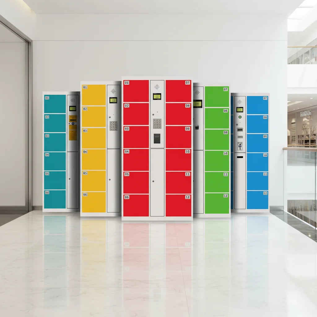 Less Contact Electronic Operating Locker Smart Locker System Automatic Locker
