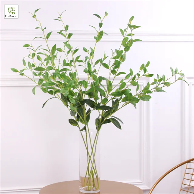Wholesale Artificial Common Holly Greenery Branch Leaves Background