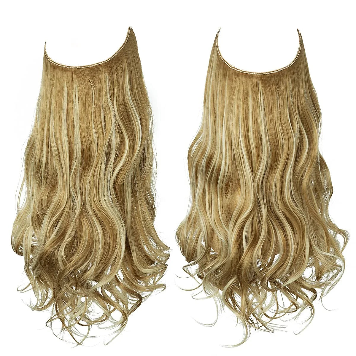 Halo Hair Extensions Unprocessed Indian Remy Hair One Piece Invisible Wire Halo Human Hair Extensions
