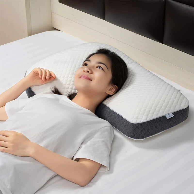 2024 New Technology Ergonomic Design Cervical Bed Pillow Memory Foam Bed Pillow