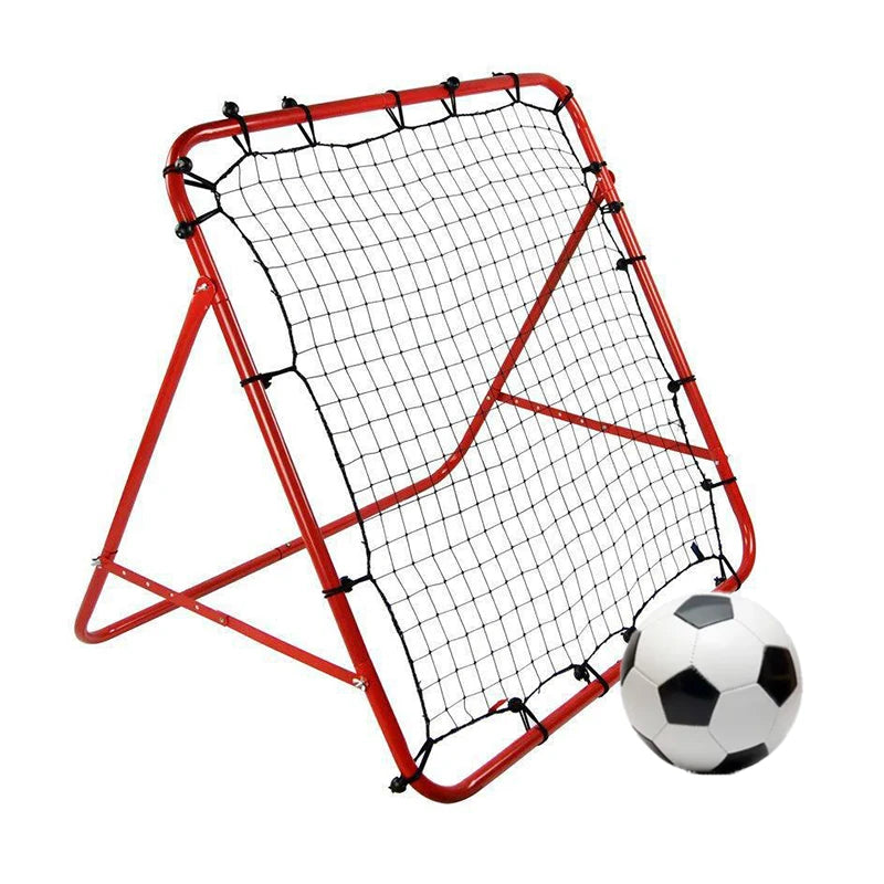 Portable Football Practice Mesh Bounce Kickback Training Volleyball Rebounder Net