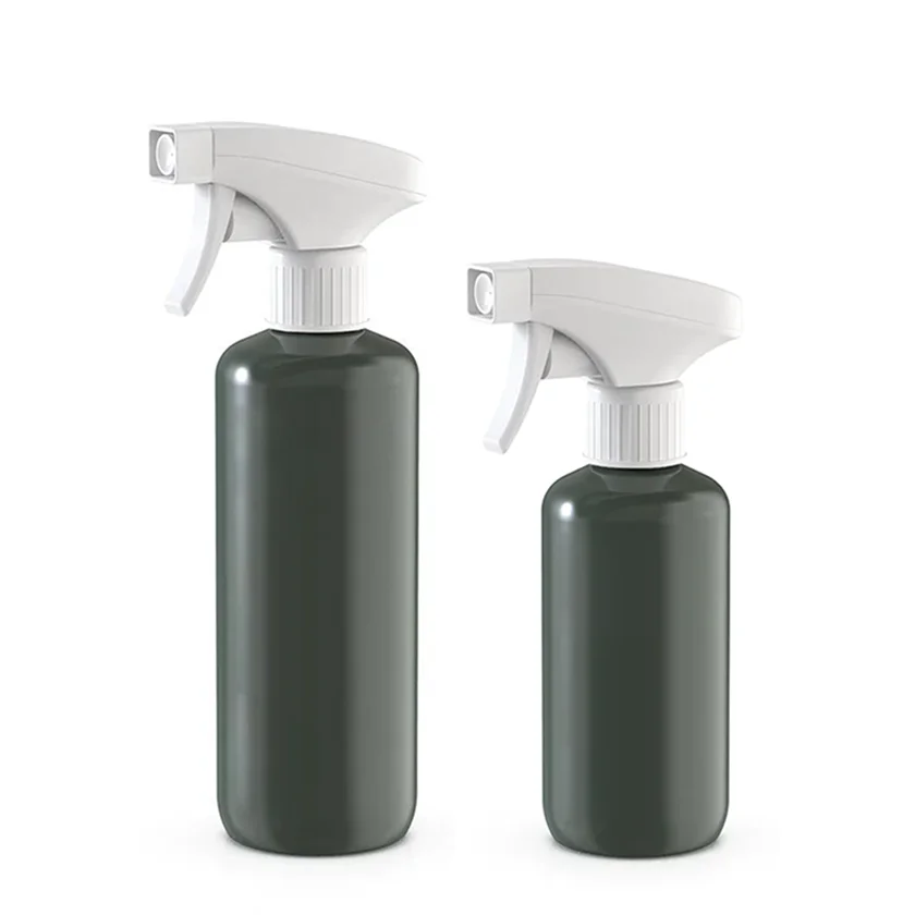Custom 50ml 300ml 500ml Empty PET Personal Care Spray Bottle Trigger Spray Container Hair Conditioner Spray Bottle