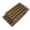 Sun Proof Less Fading WPC Fluted 3d Wallpaper Composite Siding/louver/ceiling/wall Cladding WPC Wall Panel
