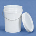 5 Gallon Screw Top Pail EU Certified Food Grade Plastic Buckets with Screw on Lid