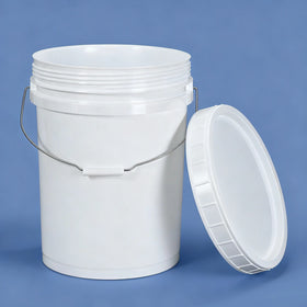 5 Gallon Screw Top Pail EU Certified Food Grade Plastic Buckets with Screw on Lid