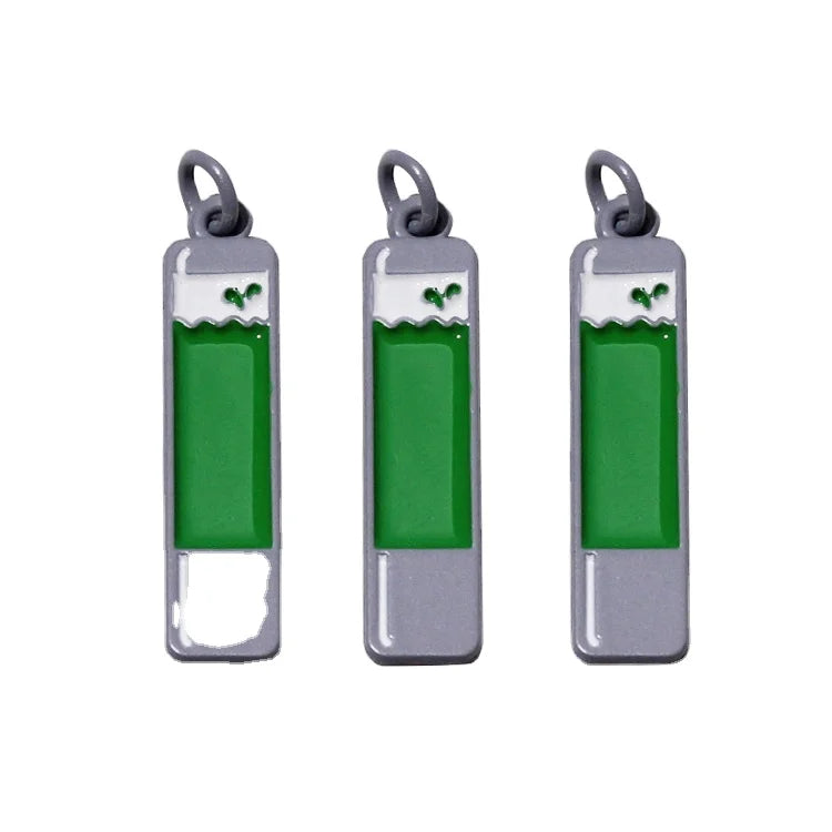 Custom Made Rectangle Shape Necklace Accessory Alloy Metal Hang Charms Ring Cute Style Blanks Jewelry Pendant Christian Symbol