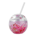 Creative Round Sipette Cup Earth Gel Cold Cup for Summer Children's Drink Unisex  Star Cup