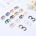 Acetate Acrylic Statement Earrings Resin Drop Dangle Mottled Acrylic Hoop Earrings Bohemian Earrings Fashion Jewelry