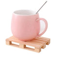 Mini Wooden Pallet Coaster Wholesale Mats & Pads for Hot and Cold Beverages Drinks Cupcakes