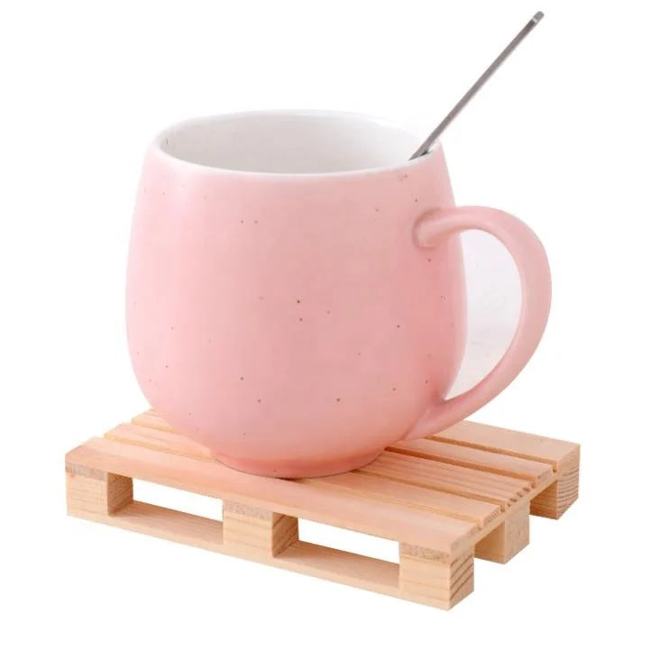 Mini Wooden Pallet Coaster Wholesale Mats & Pads for Hot and Cold Beverages Drinks Cupcakes