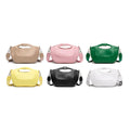 PVC Jelly Bag European and American Fashion Wide Shoulder Strap Crossbody Bag Women's Single Shoulder Crossbody Bag