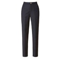 Spring Summer High Waist Boot Cut Breathable 100% Polyester Office Lady Suit Pants Women Casual Trousers Plus Size