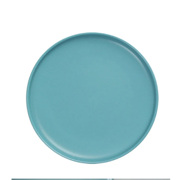 2022 Handmade Nordic Wedding Dinner Plate Eco-Friendly Fine China Handmade Ceramic Plate for Decorative Use