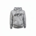 Custom Label Acid Washed Hoodie XS Size Zipped up with Anti-Shrink Feature Solid Pattern Screen Printed Design