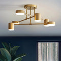 Modern LED Chandelier Living Room Bedroom Kitchen Hanging Lamps Luminaire Creative Home Decor Lighting Fixtures Gold/black/white
