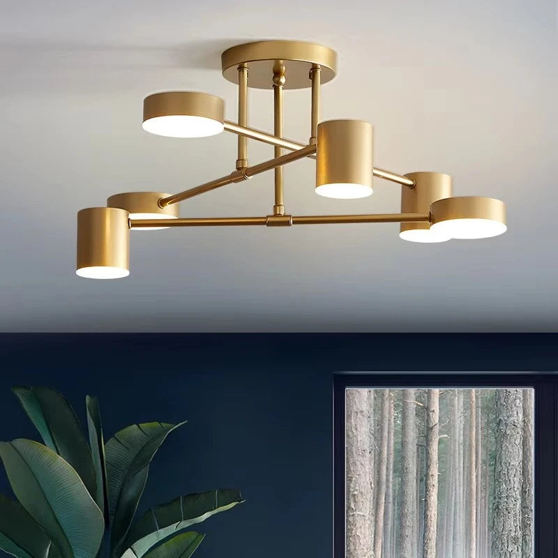 Modern LED Chandelier Living Room Bedroom Kitchen Hanging Lamps Luminaire Creative Home Decor Lighting Fixtures Gold/black/white