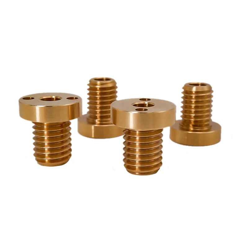 Cnc Brass Internal Round Hole Thread Screw Quick Lock Plungers Factory Supplier