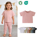 Custom O Neck Organic Cotton Short Sleeve Summer Oversized Baby Blank T-shirts