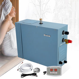 18KW Dioo Modern Acrylic Wet Steam Bath Generator with Computer Control Panel 220V/380V for Beauty Salon Spa