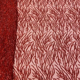 DS Factory Dress Three-dimensional Beads Sequin Embroidered Cloth Wedding Dress Stage Performance Clothing Fabric Embroidery